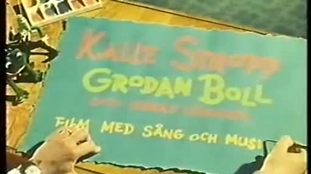 Tecknat Barn Svenska:Kalle Stropp, Grodan Boll och deras vänner (1956) VHSRIPPEN (Svenska) Hela Film
